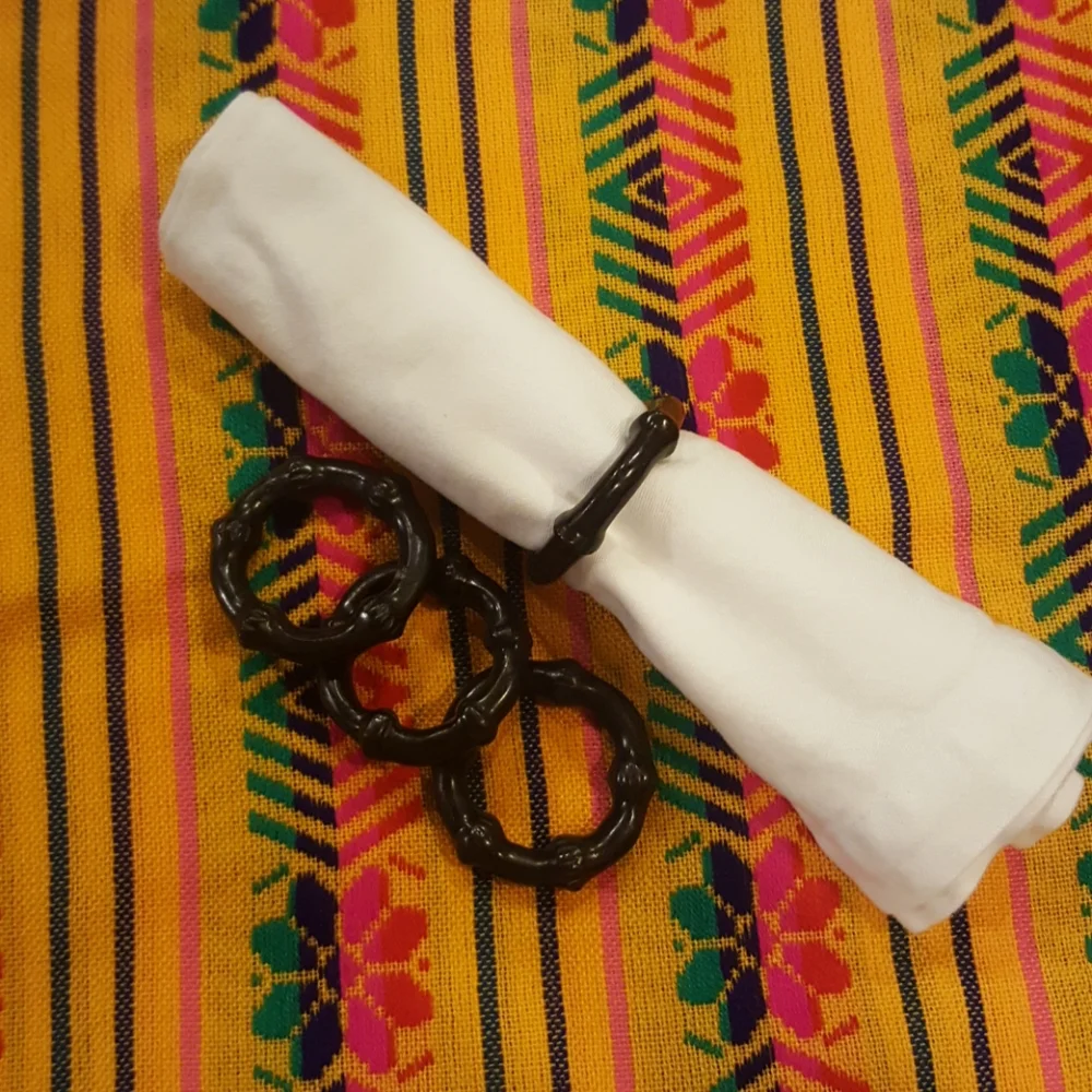 COPY - Pottery Barn oil rubbed bronze napkin rings